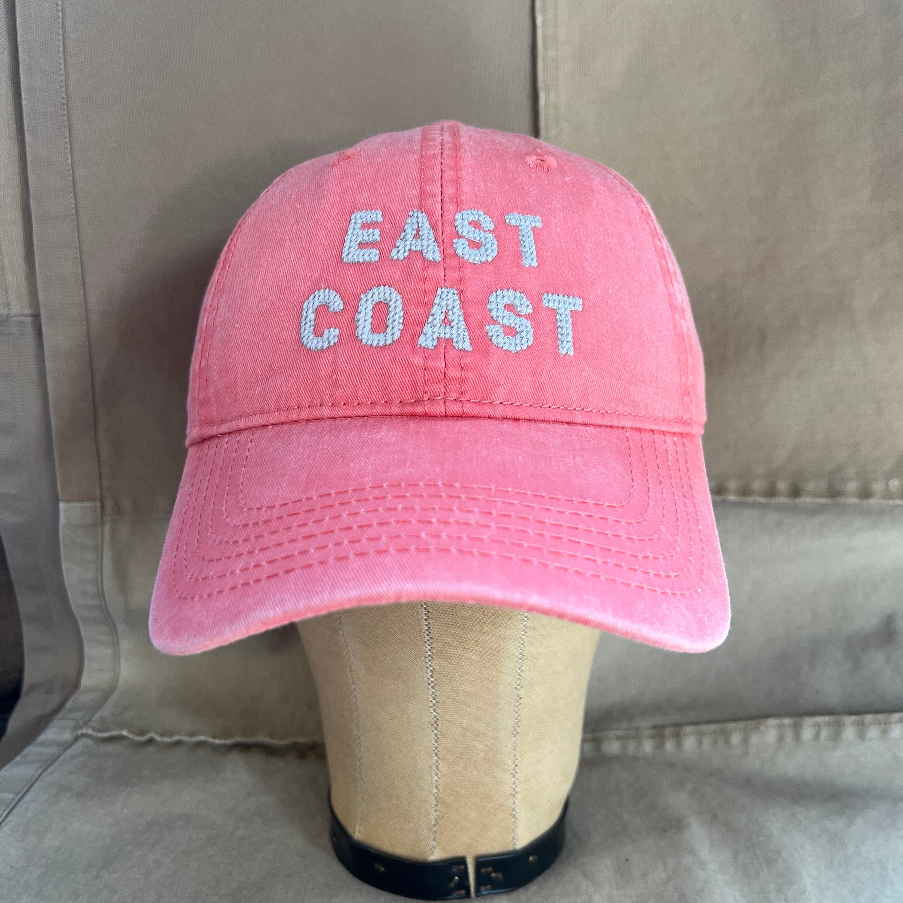 East Coast Needlepoint Cap, Nantucket Red