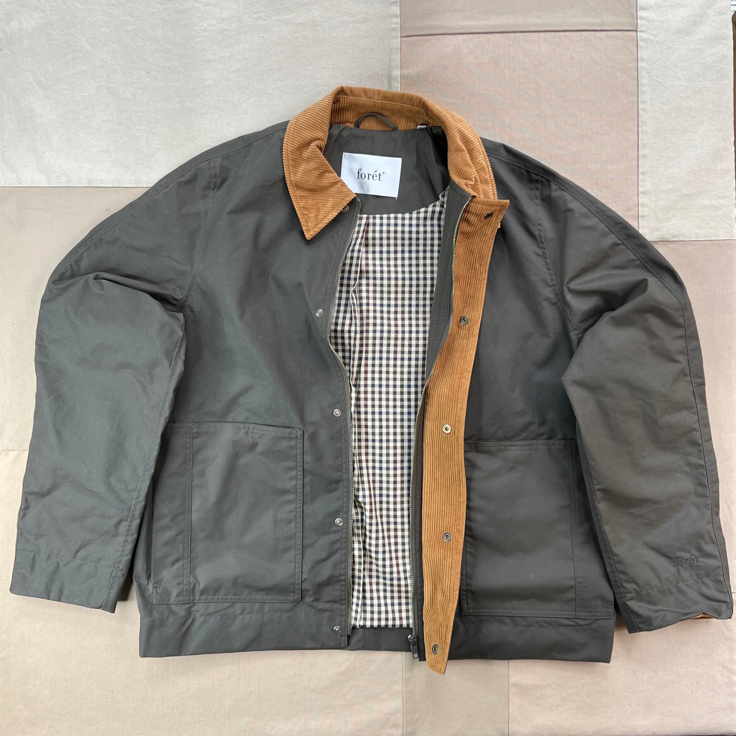 Aspen Oilskin Jacket, Army