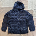 Hooded Down Jacket, Dark Navy