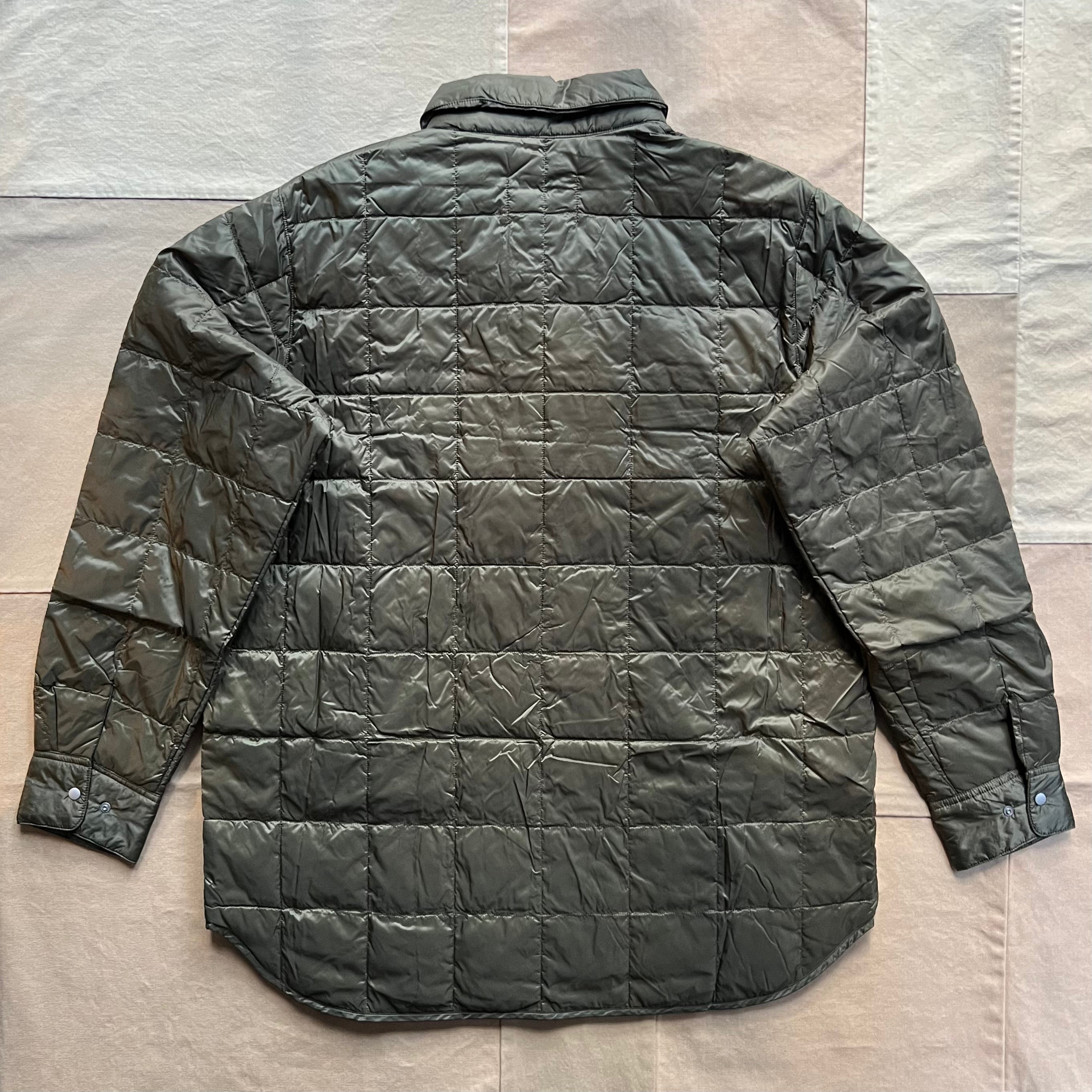 Down Pocket Shirt Jacket, Dark Olive