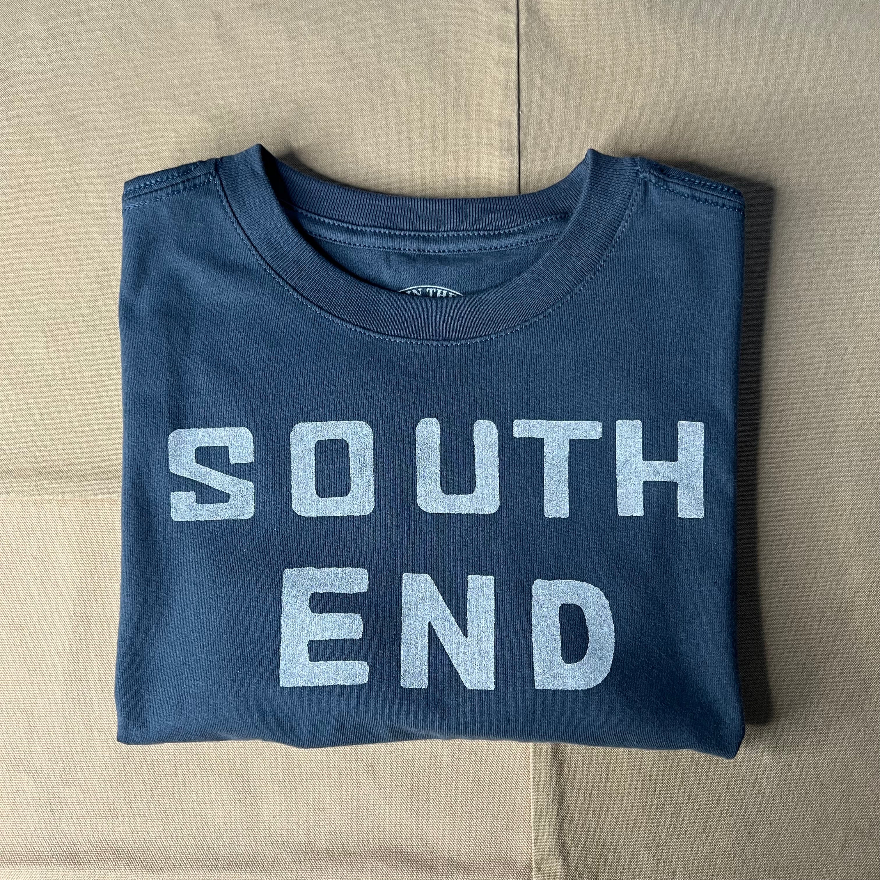 Women's South End T-Shirt, Vintage Navy