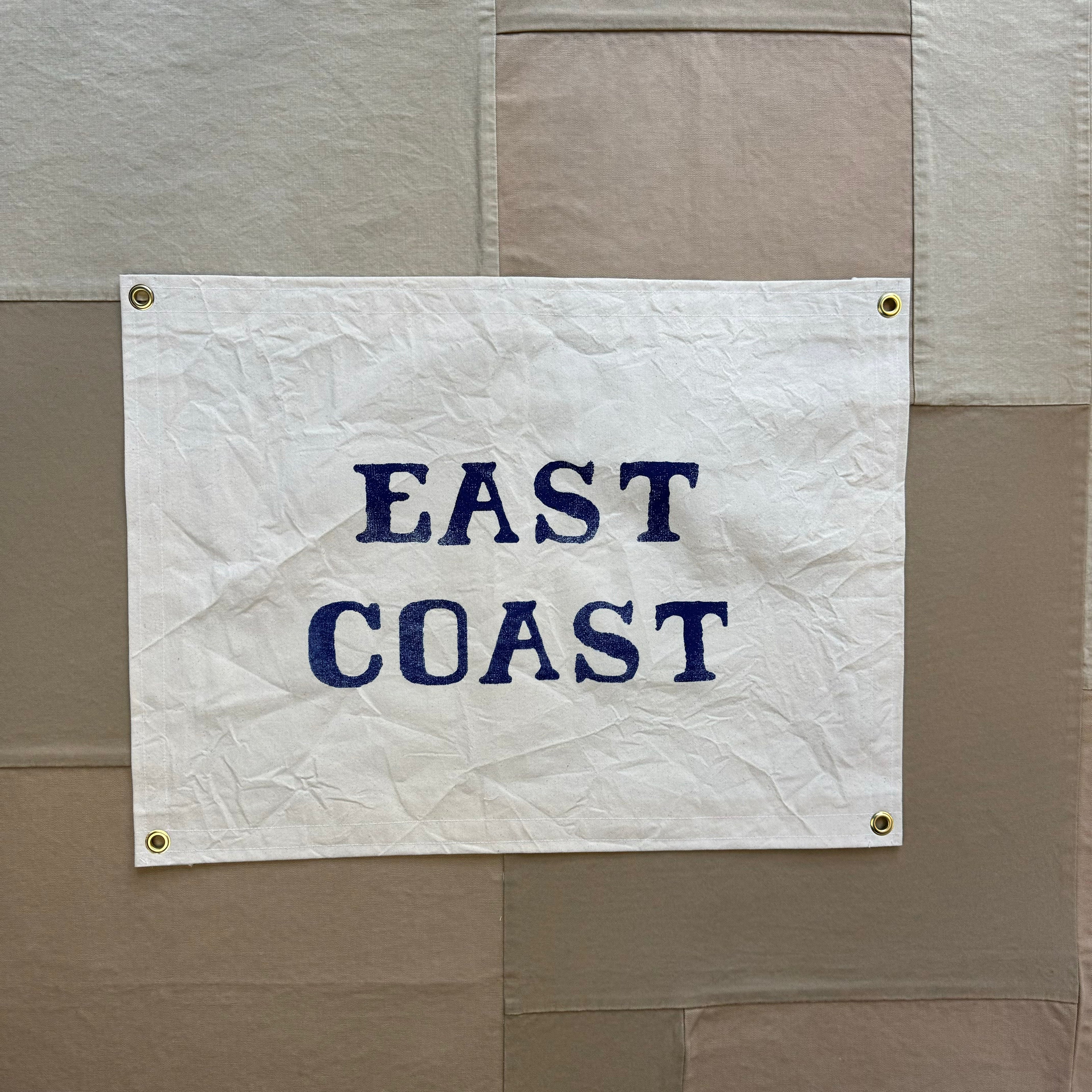 East Coast Canvas Camp Flag, Natural