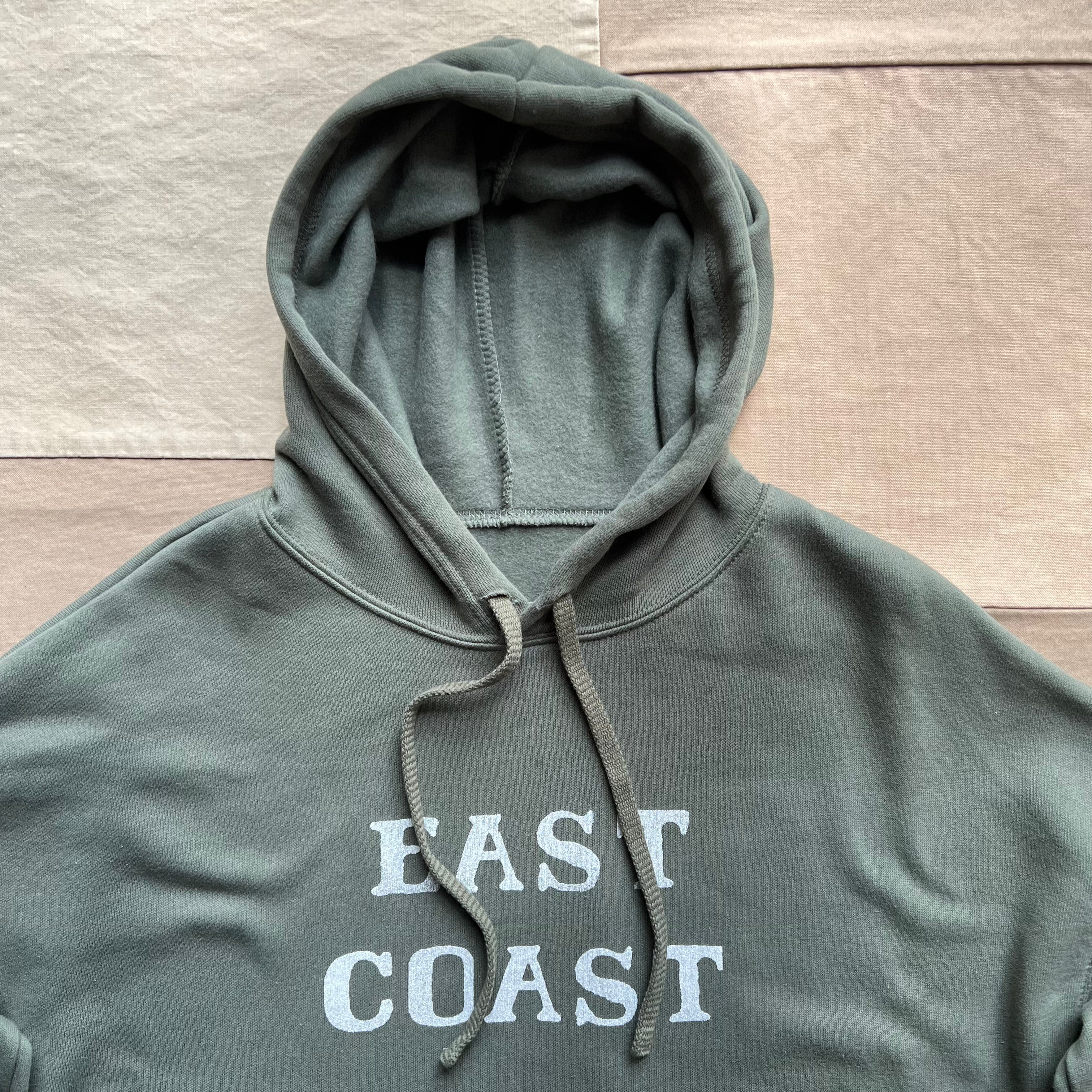 East Coast Hoodie, Military Green