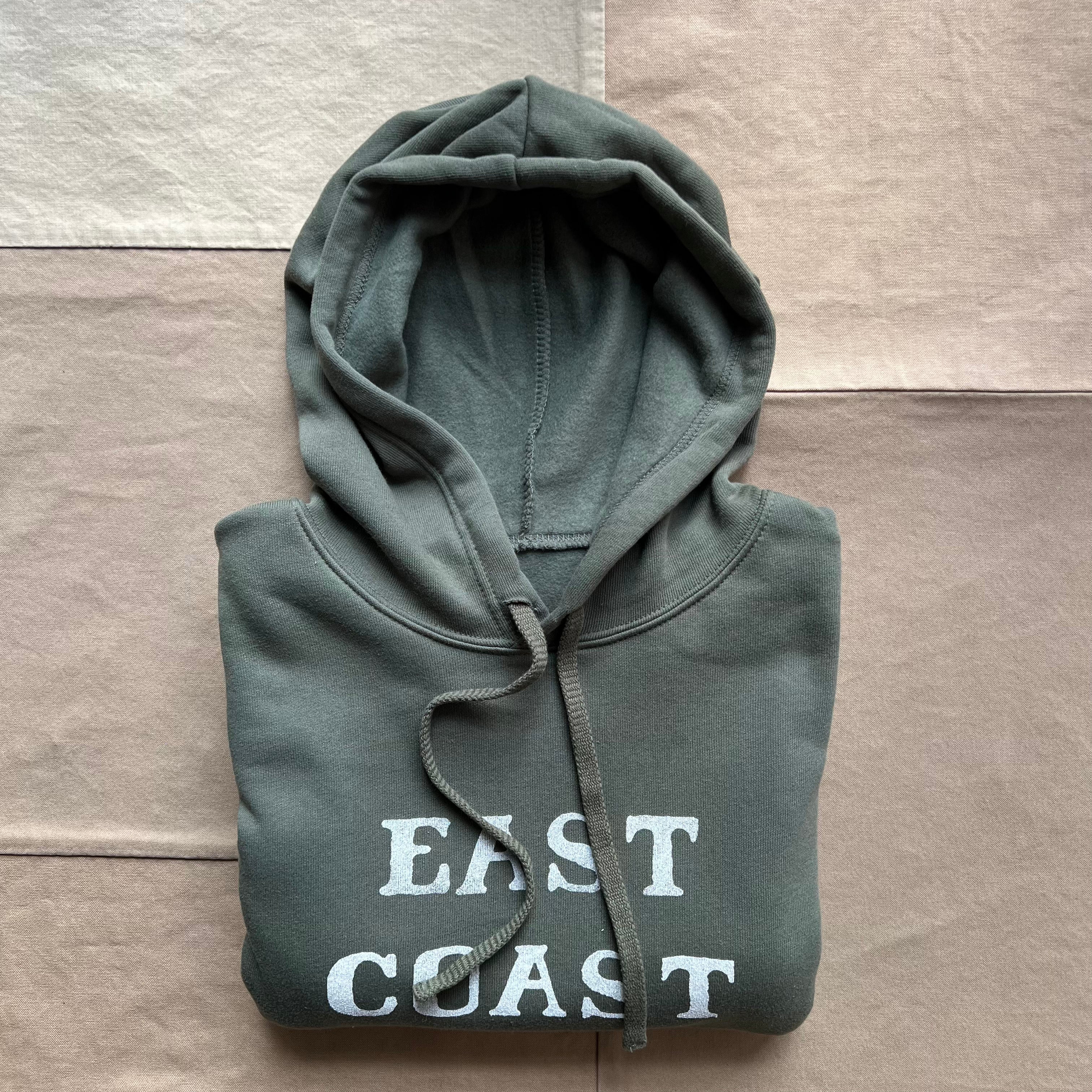 East Coast Hoodie, Military Green