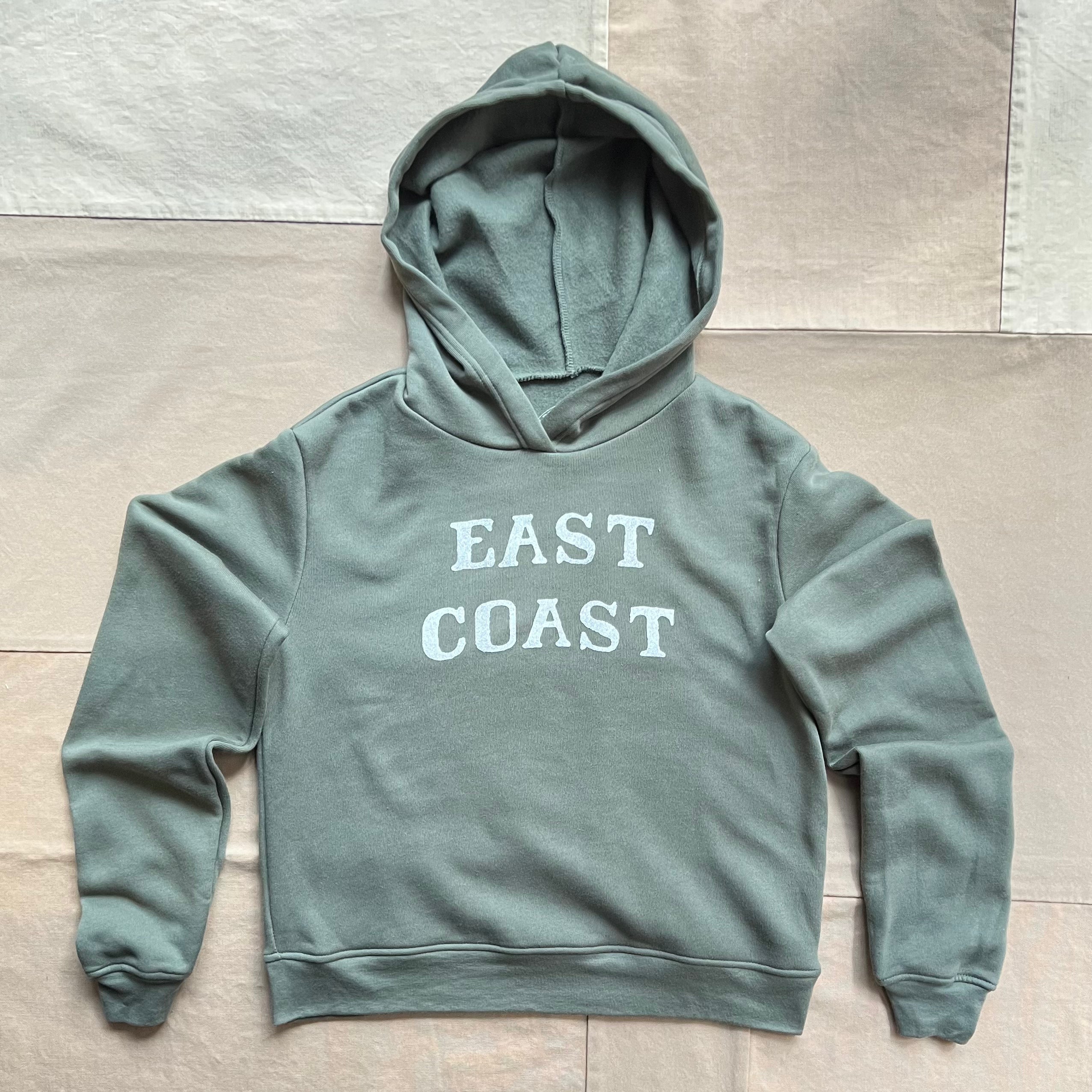 Women's East Coast Hoodie, Military Green