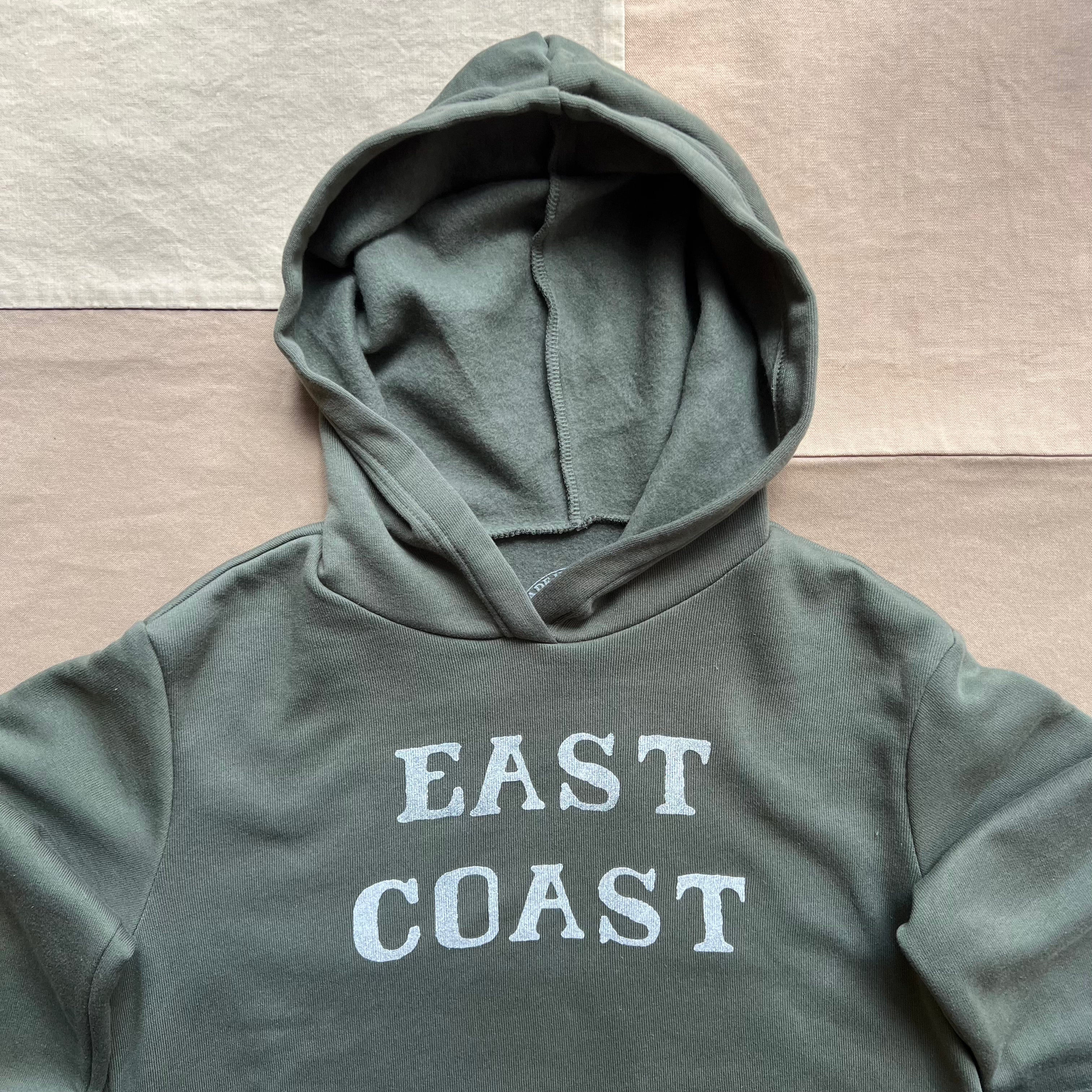 Women's East Coast Hoodie, Military Green