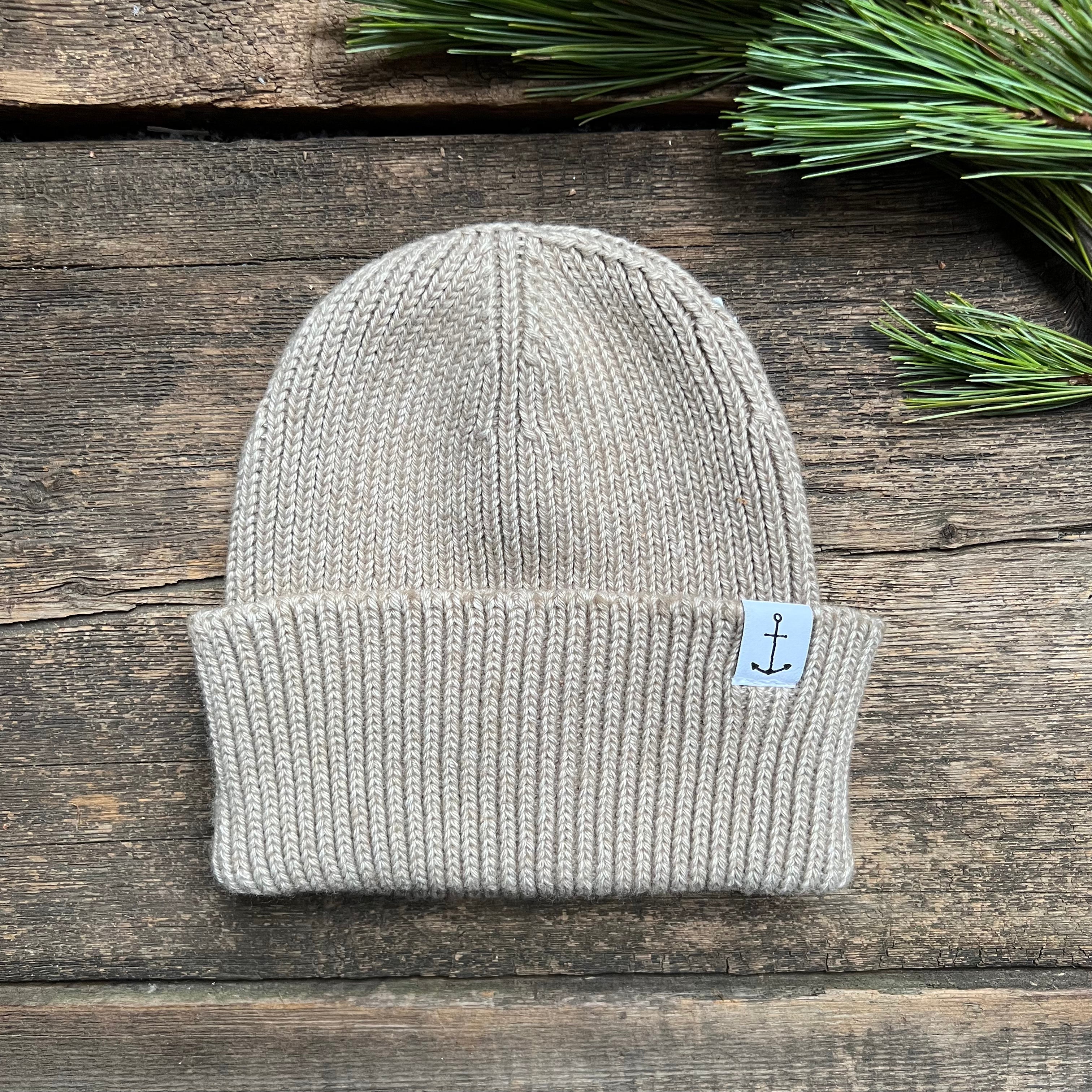 Anchor Merino Beanie, Mushroom