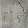 Erica Long Necklace Faceted Gold Beads