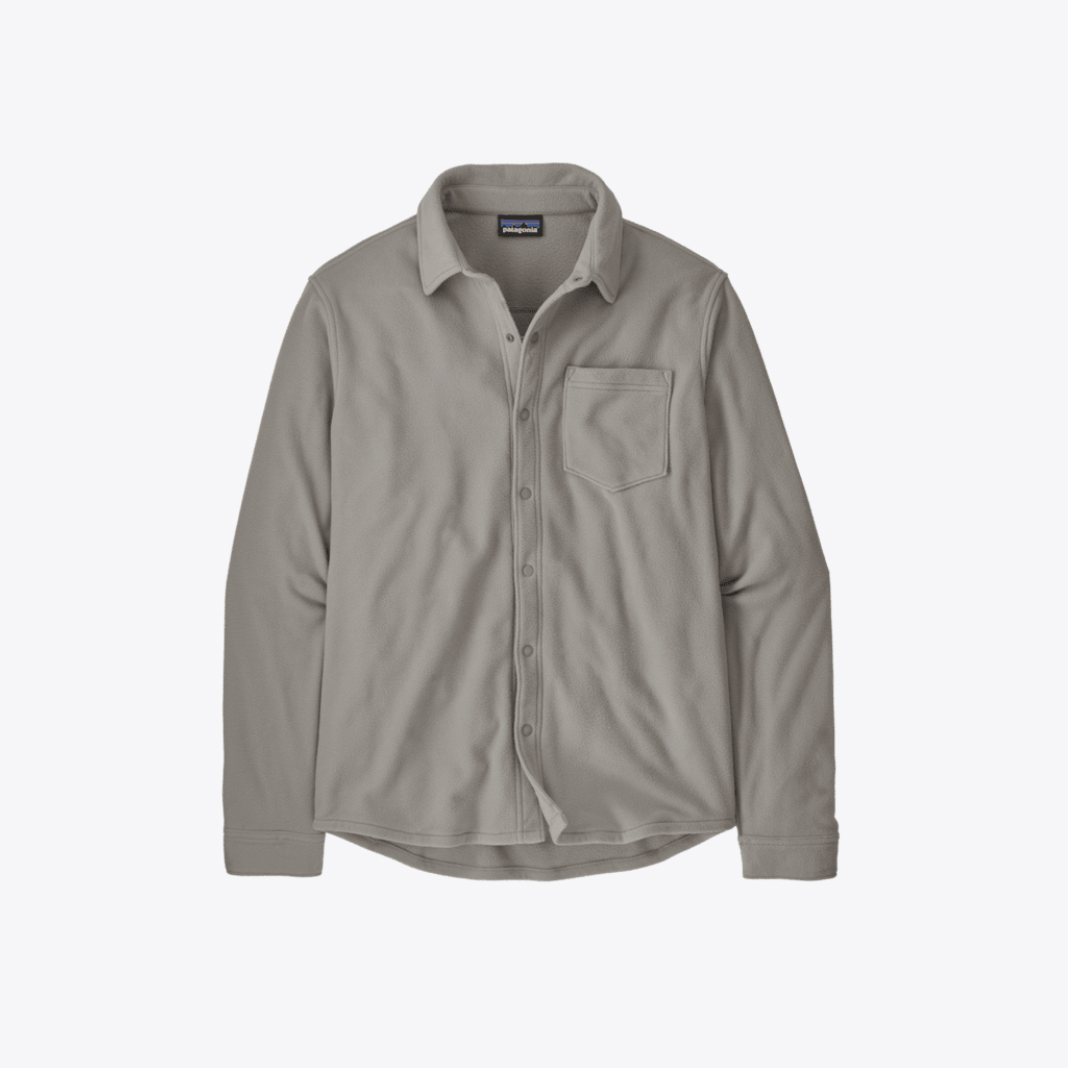 Men's Micro D Shirt, Feather Grey