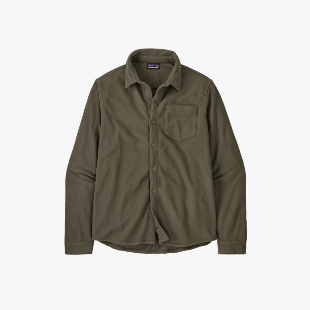 Men's Micro D Shirt, Basin Green