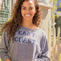 Women's East Coast Lightweight Sweatshirt, Vintage Grey