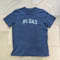 #1 Dad T-shirt, Indigo